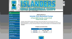 Desktop Screenshot of islandergirlsbasketballcamp.com