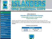 Tablet Screenshot of islandergirlsbasketballcamp.com